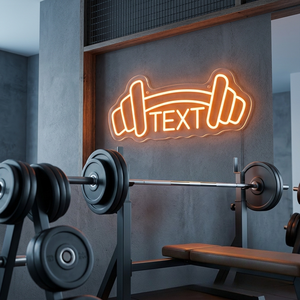 Custom Home Gym Neon Sign LED  - Home Gym Names review and price