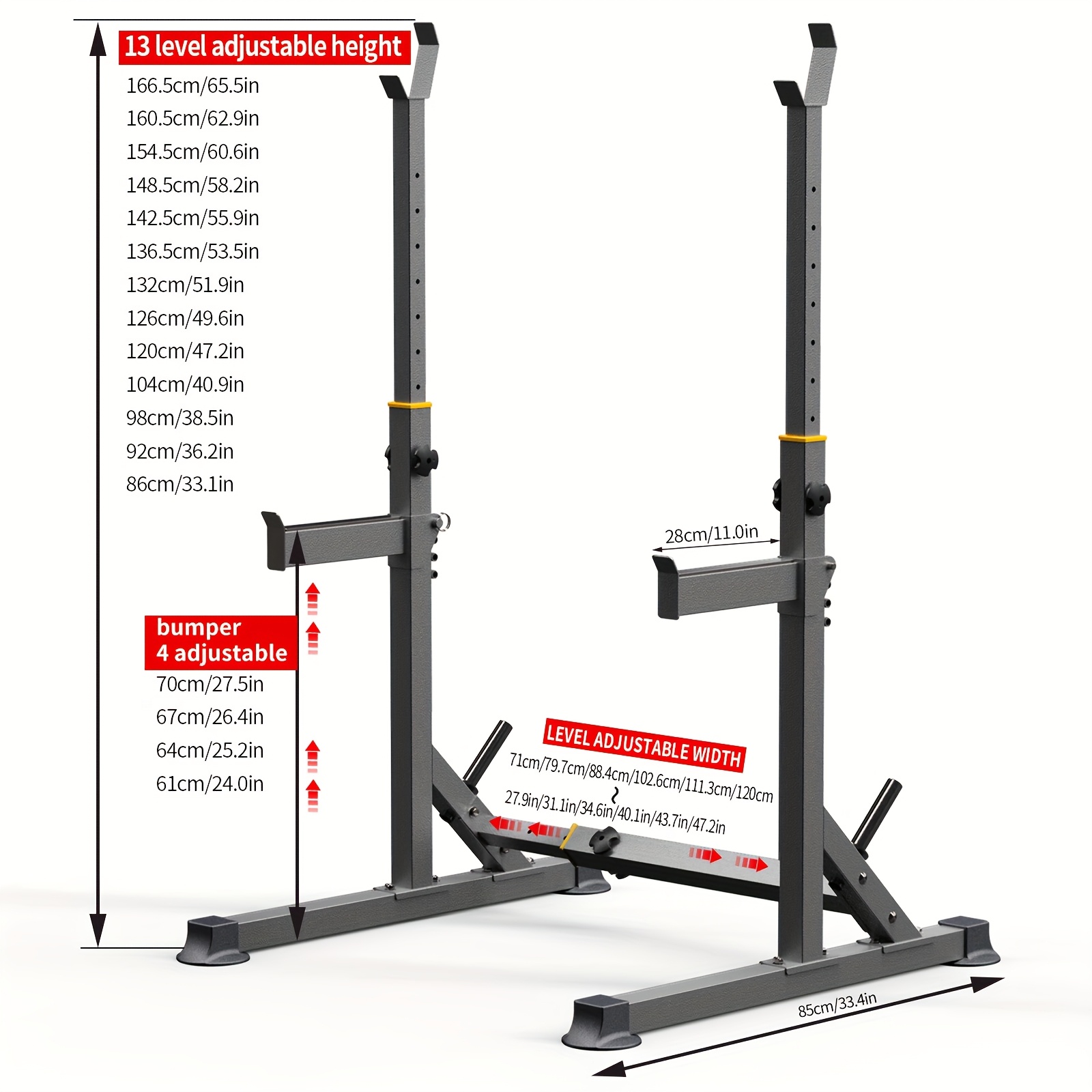 1 Squat Stand With Barbell Wei - Home Gym Weight review and price