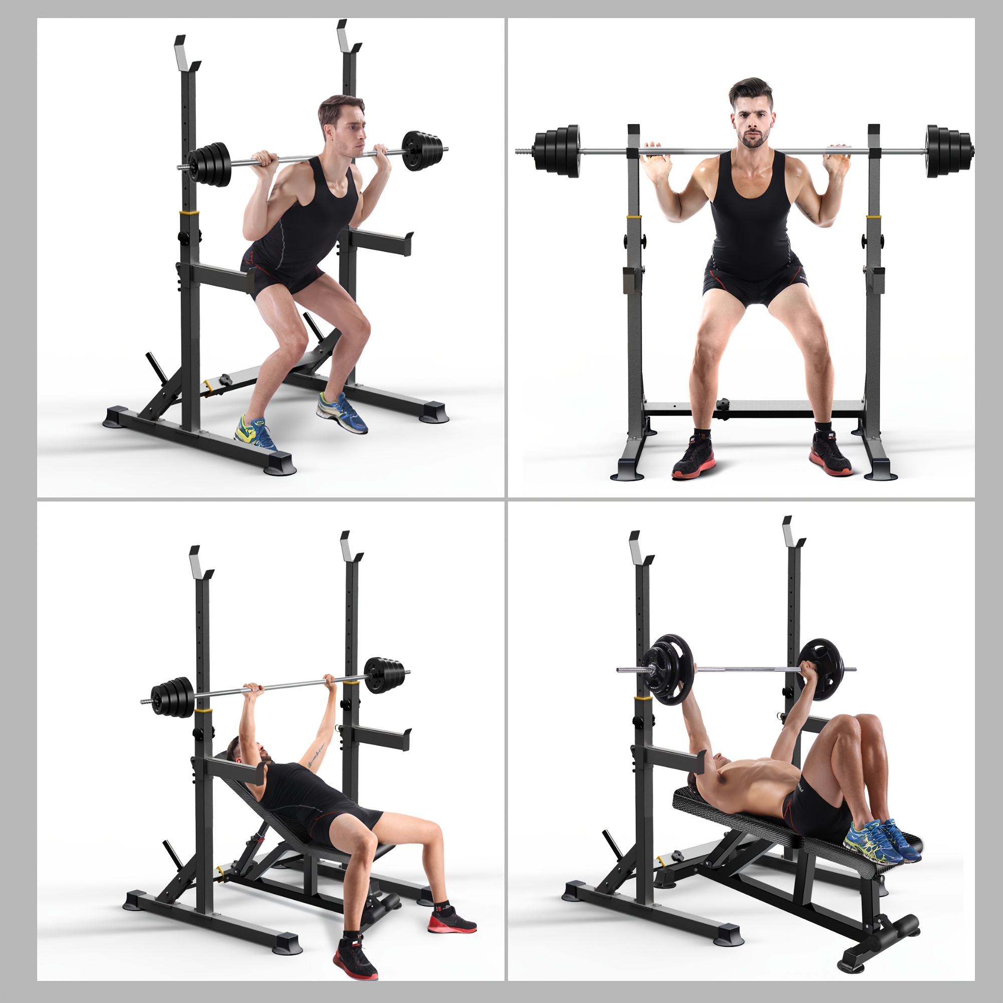 1 Squat Stand With Barbell Wei - Home Gym Weight review and price