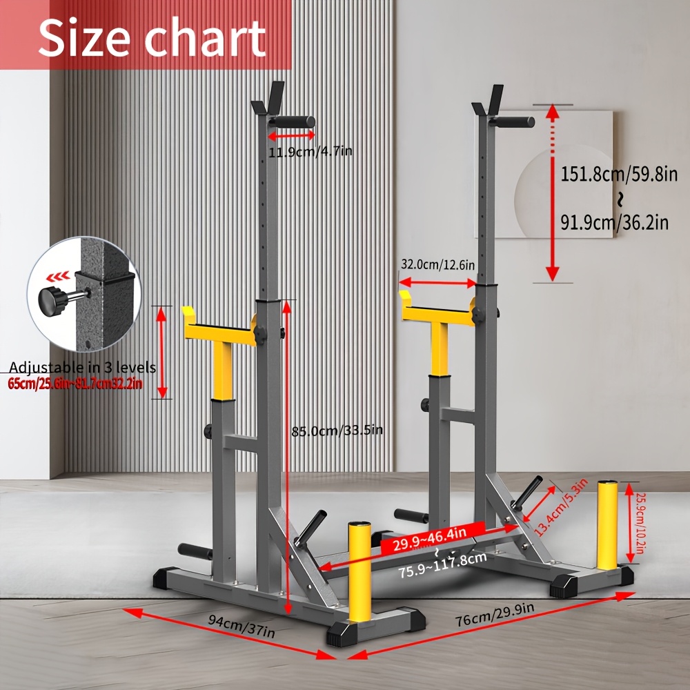 1 Squat Stand With Barbell Wei - Home Gym Weight review and price