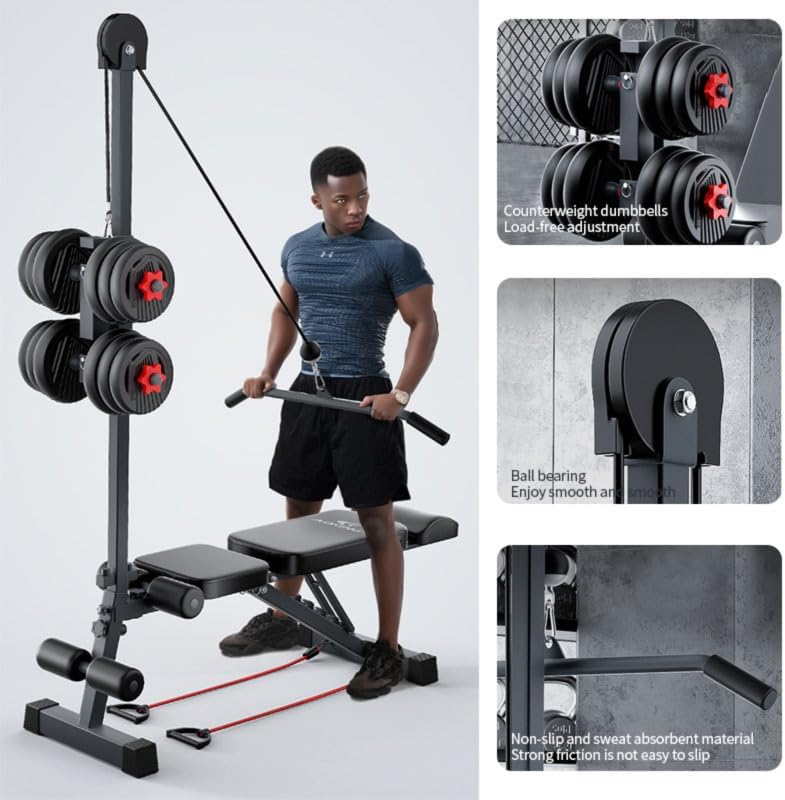 12-in-1 Multi-Functional Home  - Home Gym Lat Pulldown review and price