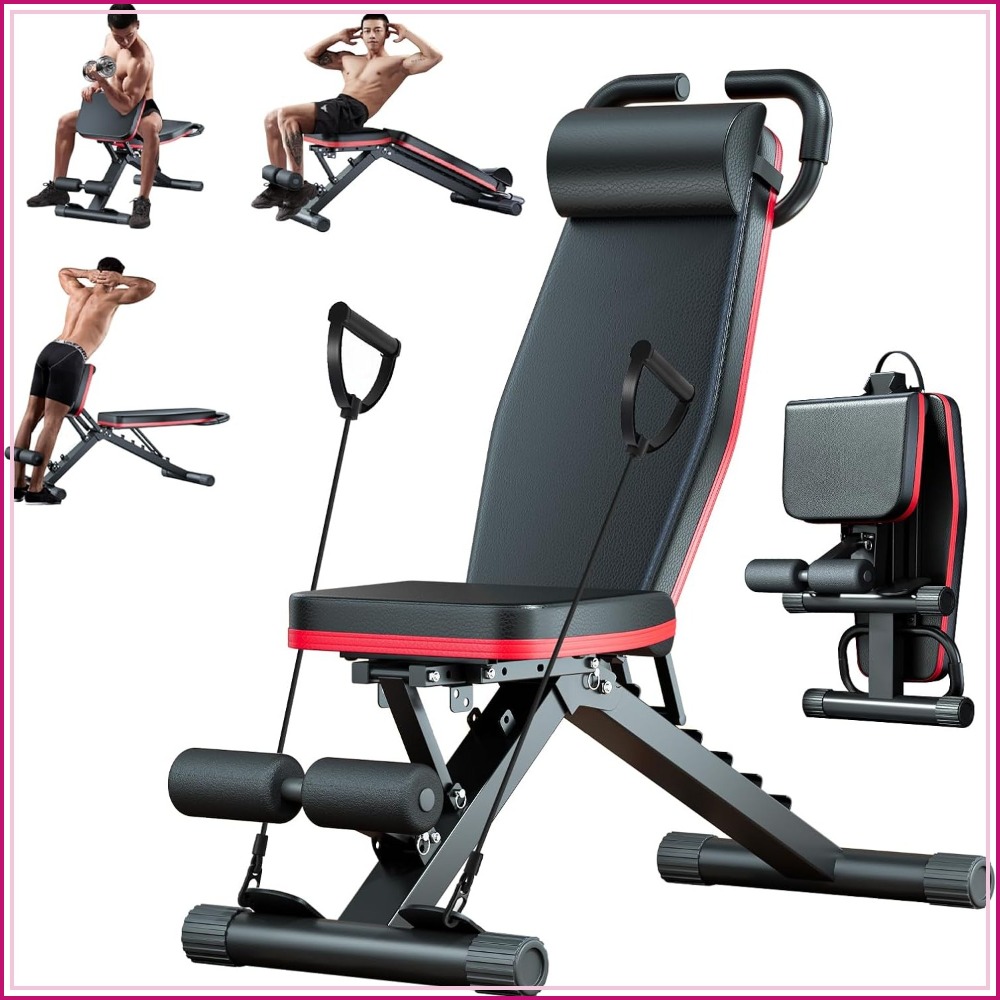 2026 Adjustable Weight Bench,  - Home Gym With Leg Press review and price
