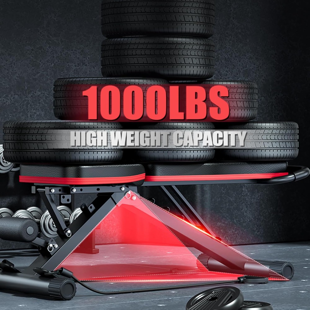 2026 Adjustable Weight Bench,  - Home Gym With Leg Press review and price