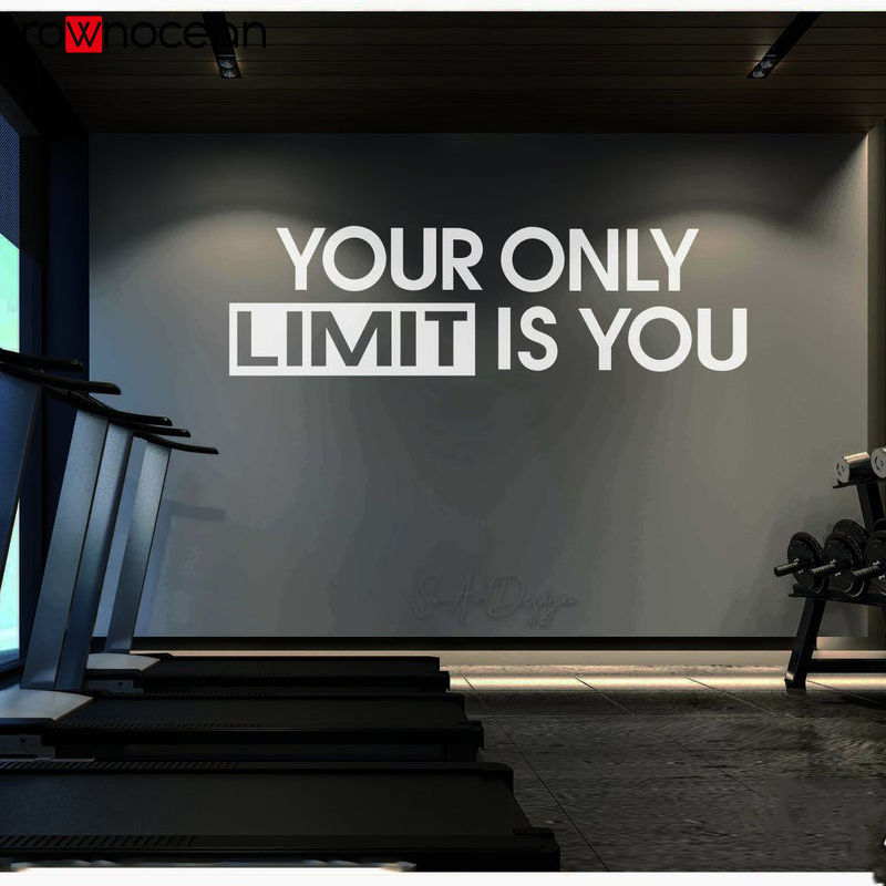 Your only limit is you - Wall  - Home Gym Furniture review and price