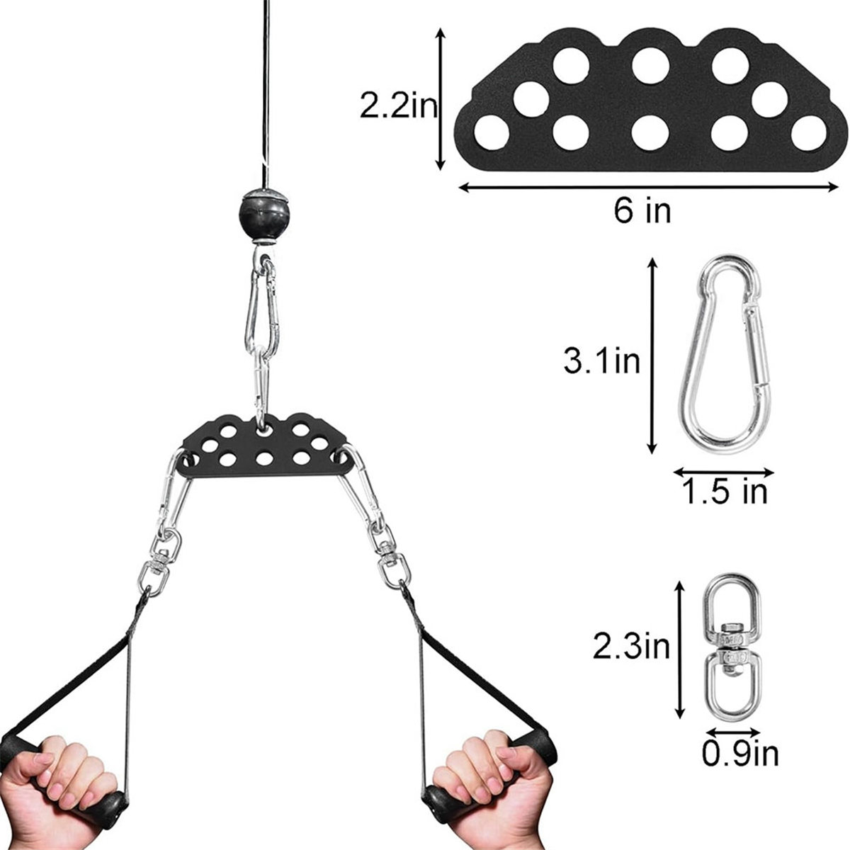 AT59 LAT Pulldown Attachments, - Home Gym Lat Pulldown review and price