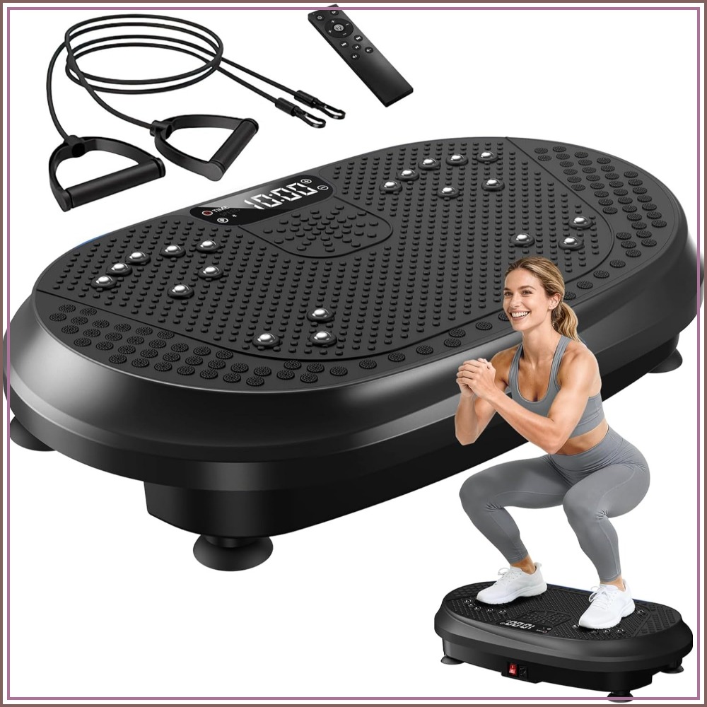 Vibration Plate Exercise Machi - Home Gym Tunturi review and price