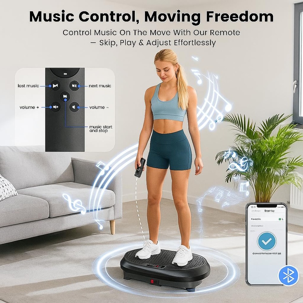 Vibration Plate Exercise Machi - Home Gym Tunturi review and price