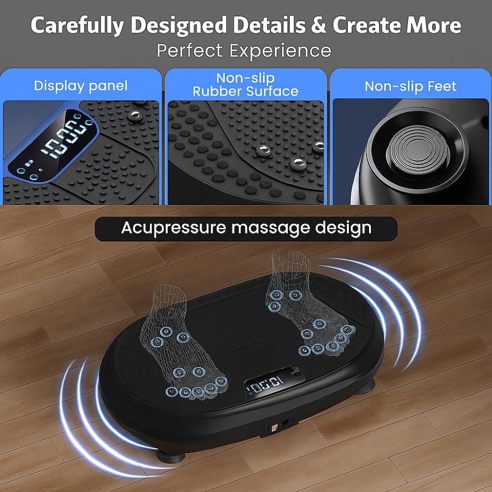 Vibration Plate Exercise Machi - Home Gym Tunturi review and price